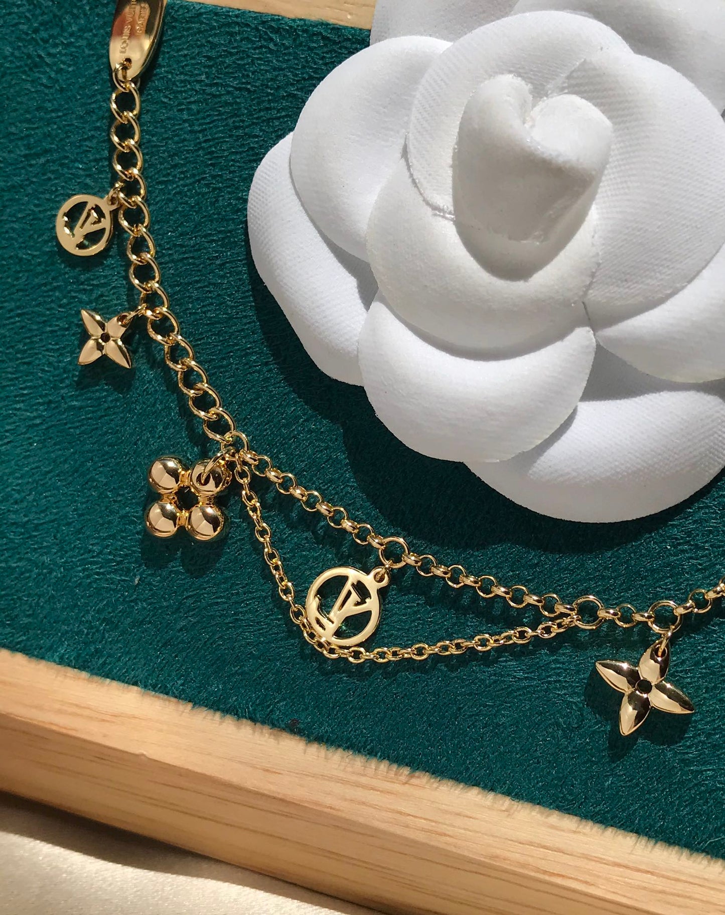 [Eternal Jewelry]BLOOMING PINK GOLD MOP BRACELET