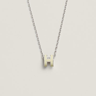 [Eternal Jewelry]HM CLIC YELLOW ENAMEL GOLD NECKLACE