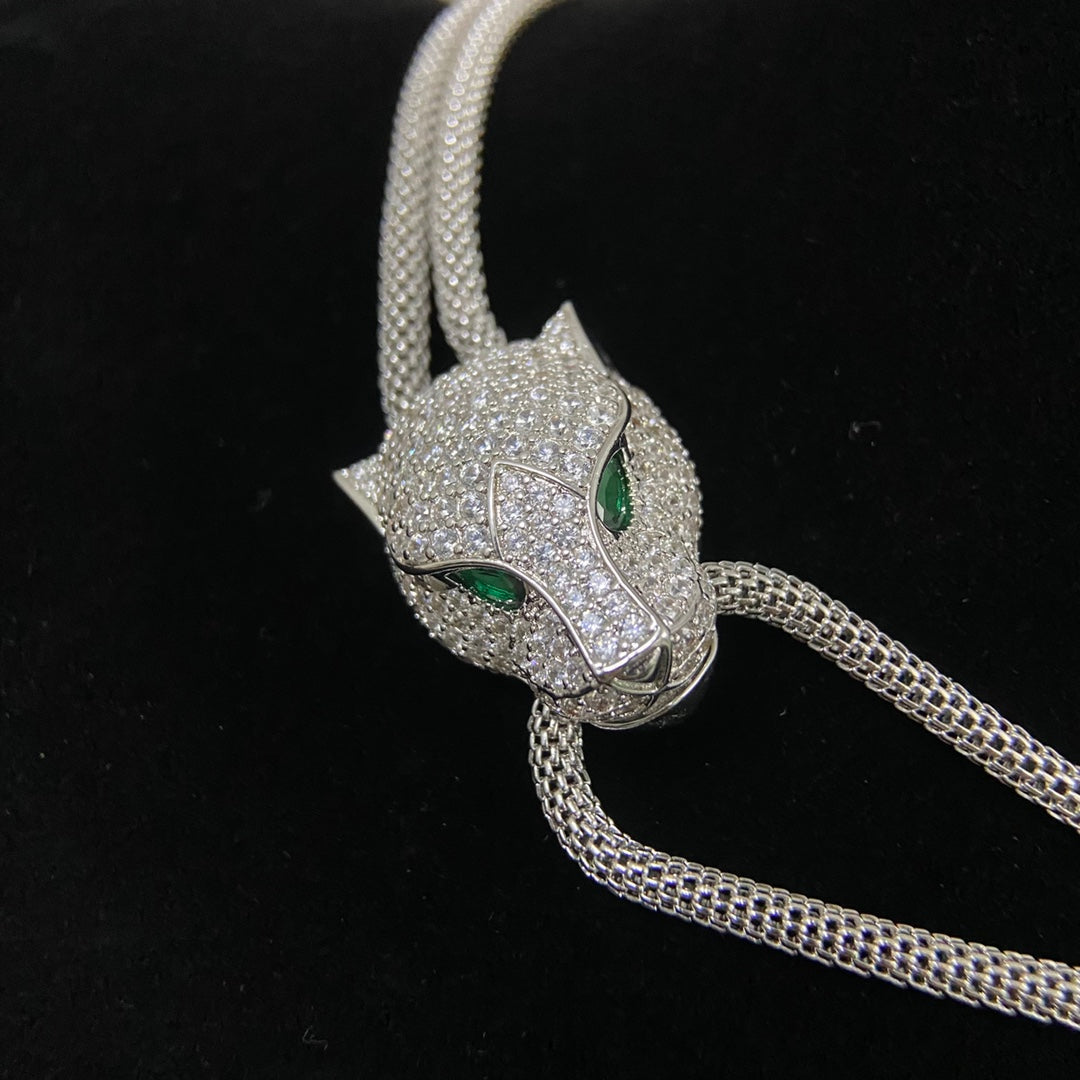 ¡®Eternal Jewelry¡¯Panther Head Layered Necklace
