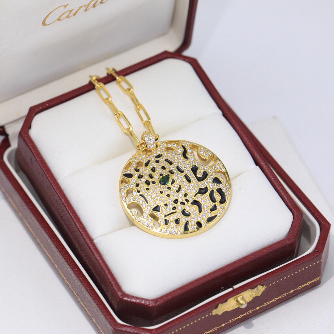 ¡®Eternal Jewelry¡¯Openwork Round Pendant Necklace