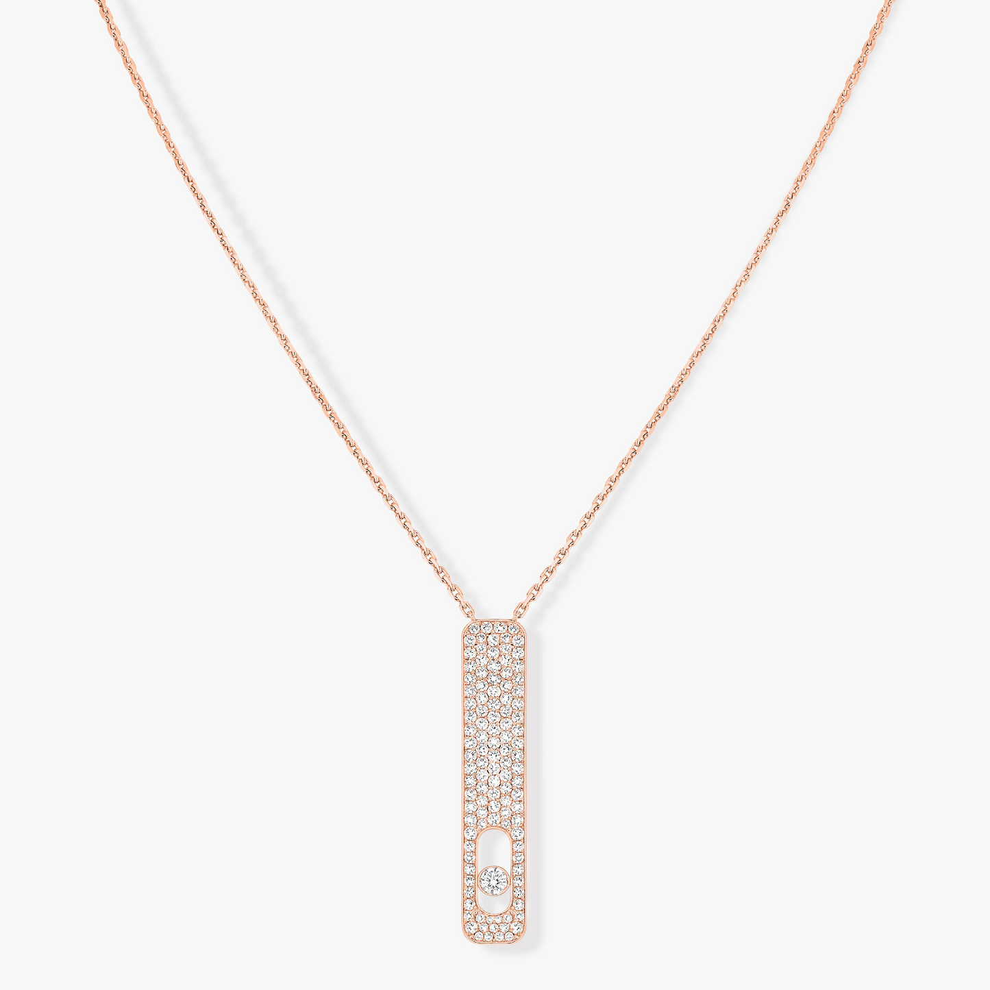 [Eternal jewelry]MY FIRST DIAMOND PAVED NECKLACE