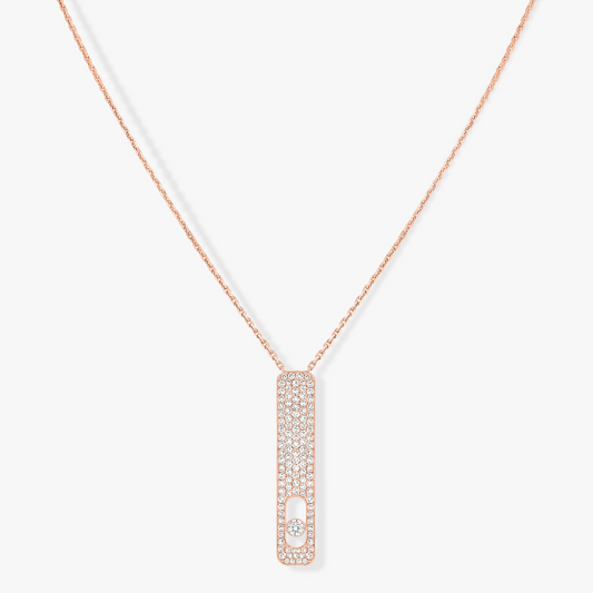 [Eternal jewelry]MY FIRST DIAMOND PAVED NECKLACE