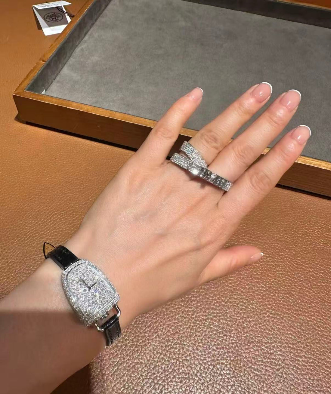 ¡®Eternal Jewelry¡¯NEW STYLE FULL CIRCLE DOUBLE DIAMOND RING