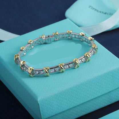 [Eternal jewelry]New 16-stone diamond bracelet