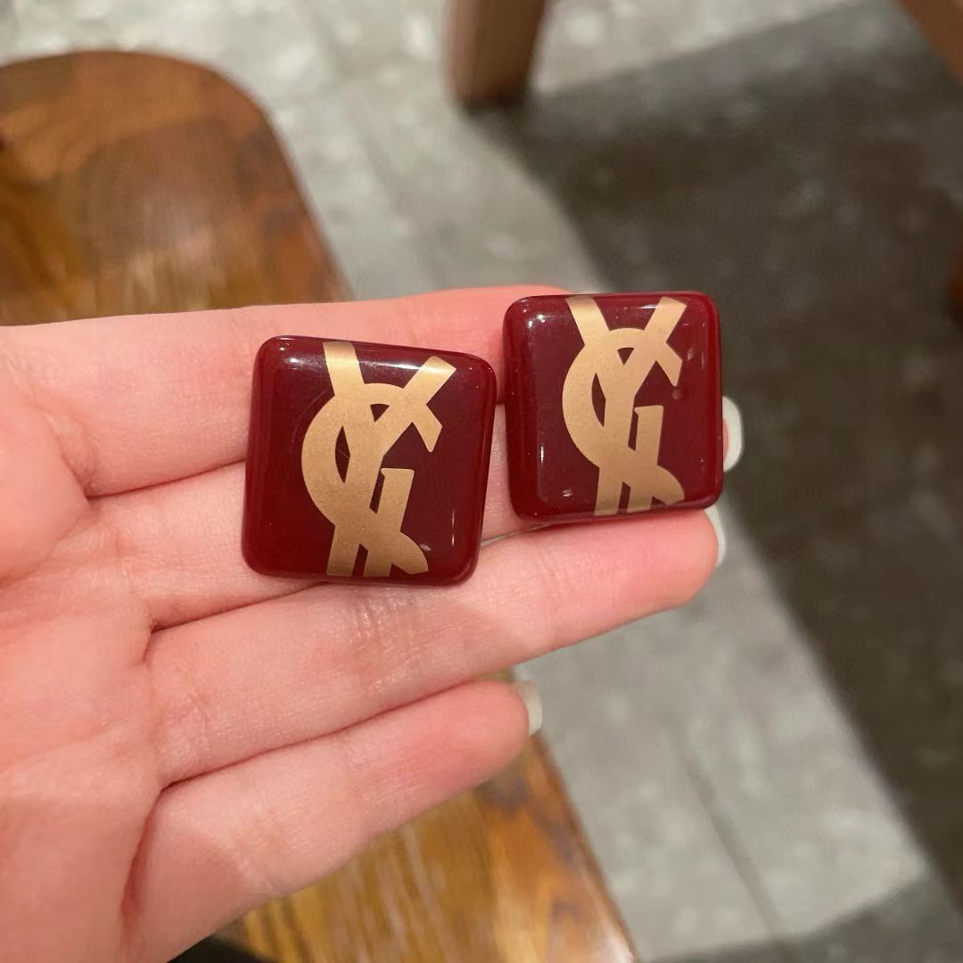 [Eternal jewelry]Classic Letter Earrings