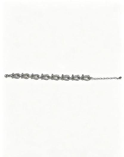 ¡®Eternal jewelryDiamond-studded Horseshoe Bracelet