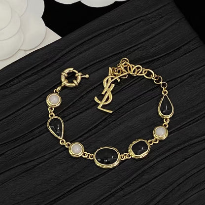 ¡®Eternal jewelryCabochon Stone Bracelet