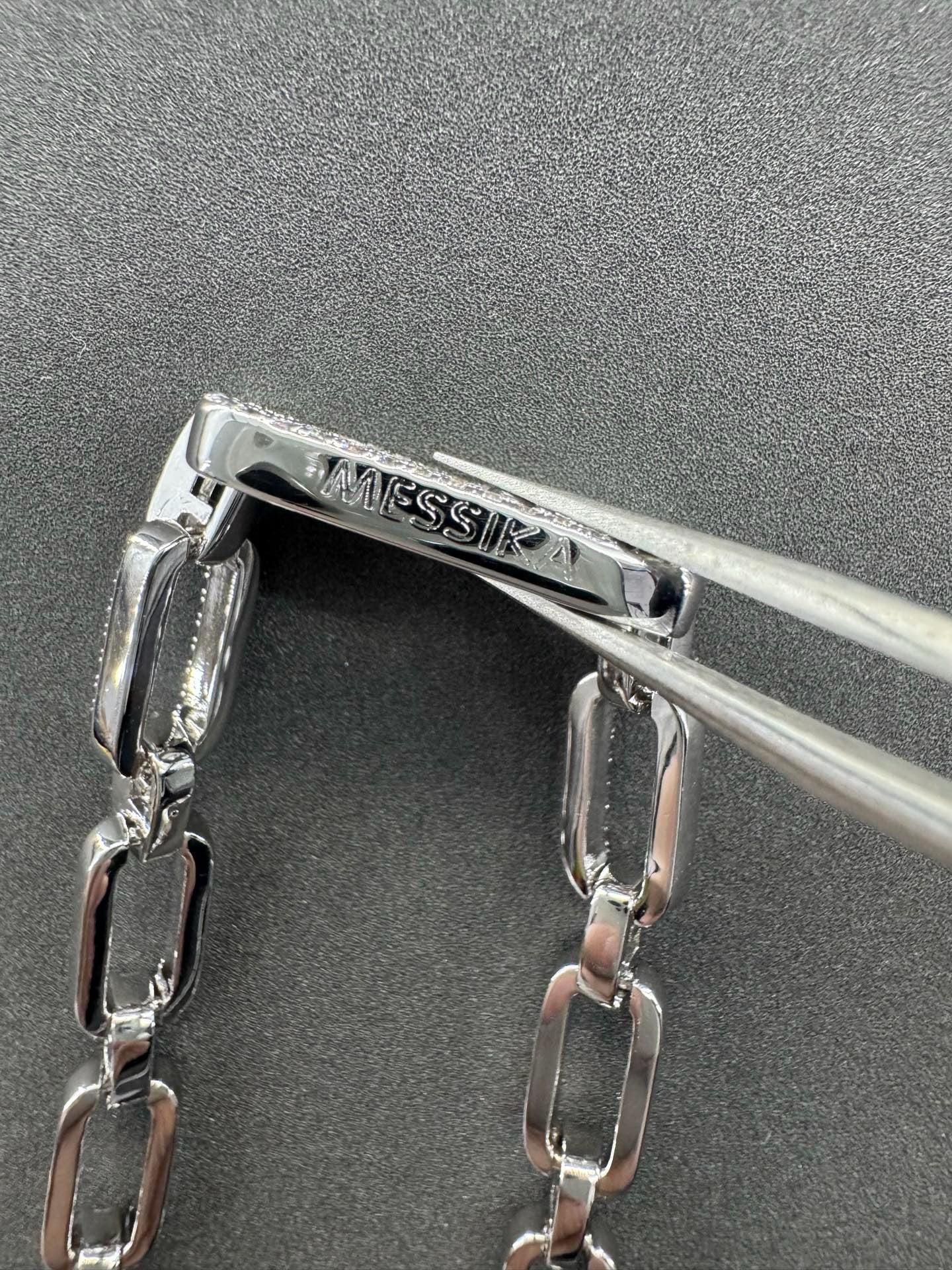 [Eternal Jewelry] Move Link Pave Diamond Chain Necklace