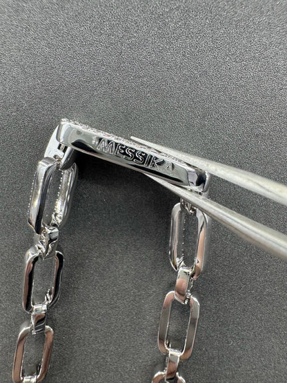 [Eternal Jewelry] Move Link Pave Diamond Chain Necklace