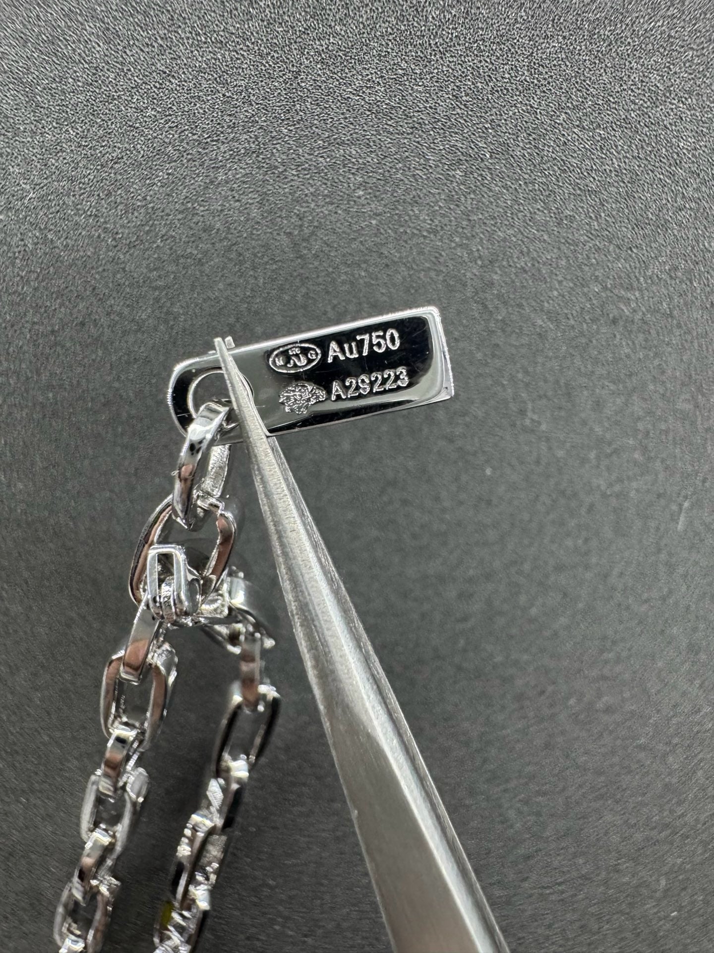 [Eternal Jewelry] Move Link Pave Diamond Chain Necklace