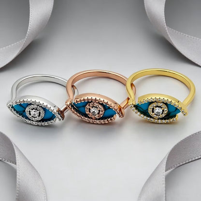 [Eternal Jewelry]Lucky Eye Malachite Ring