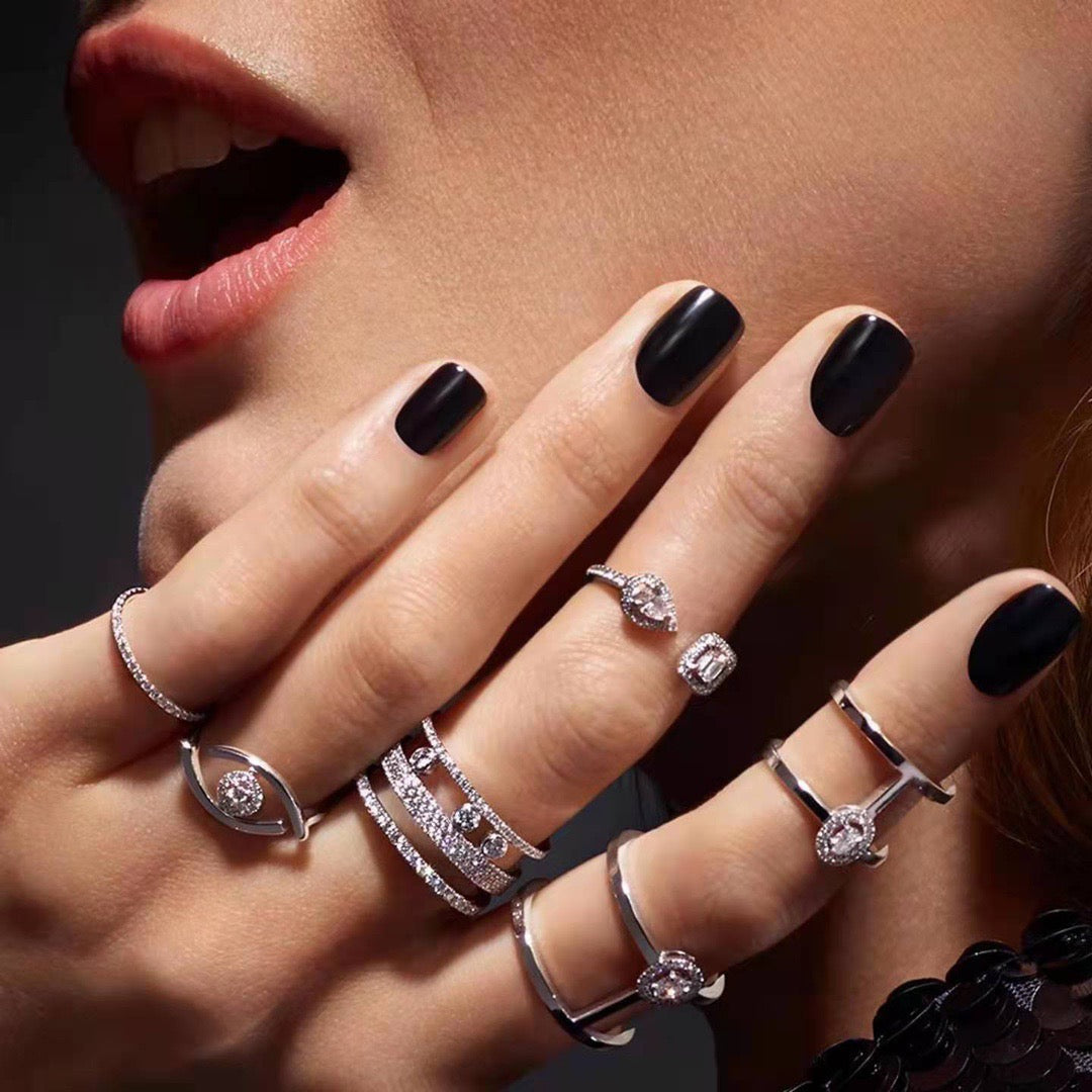 [Eternal Jewelry]Move Romane Diamond Ring（副本）