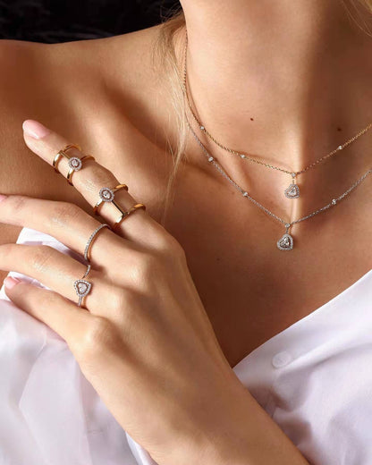 [Eternal Jewelry]Move Romane Diamond Ring（副本）