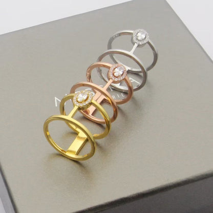 [Eternal Jewelry]Move Romane Diamond Ring（副本）