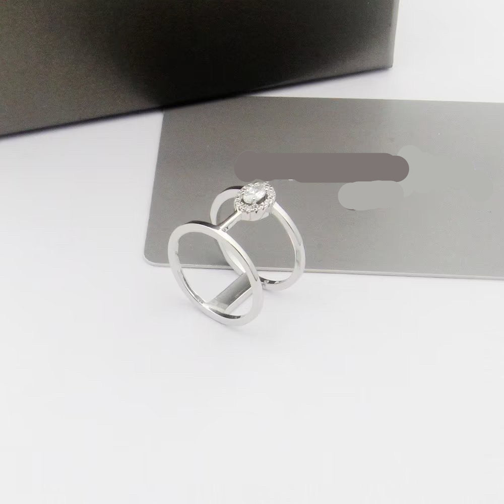 [Eternal Jewelry]Move Romane Diamond Ring（副本）