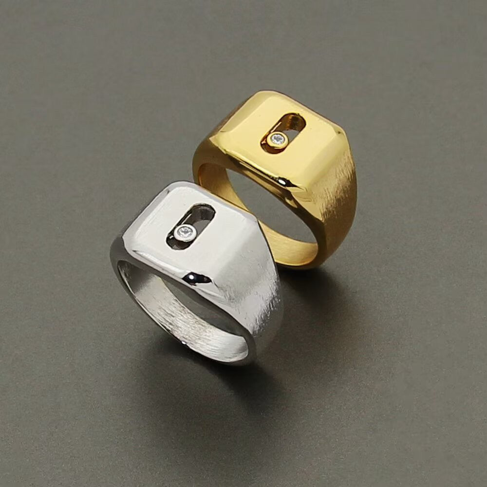 [Eternal Jewelry] My Move Natural Titanium Signet Ring