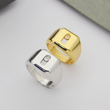 [Eternal Jewelry] My Move Natural Titanium Signet Ring