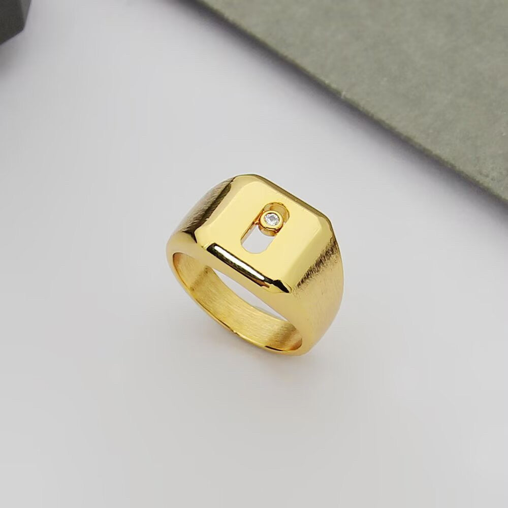 [Eternal Jewelry] My Move Natural Titanium Signet Ring