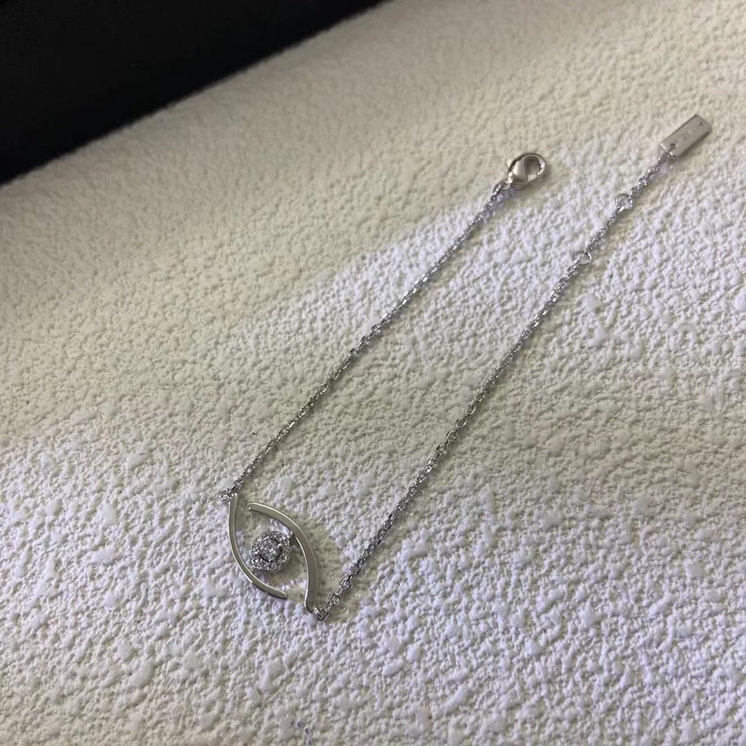 [Eternal Jewelry]Lucky Eye Sliding Diamond Bracelet