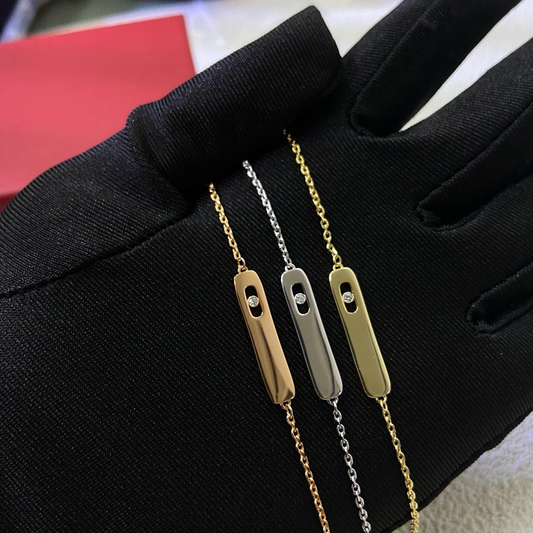 [Eternal Jewelry]My First Diamond Bracelet(Adjustable)