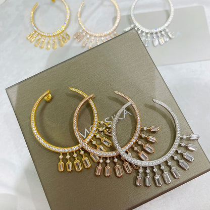 [Eternal Jewelry] Kate Moss Tassel Hoop Earrings