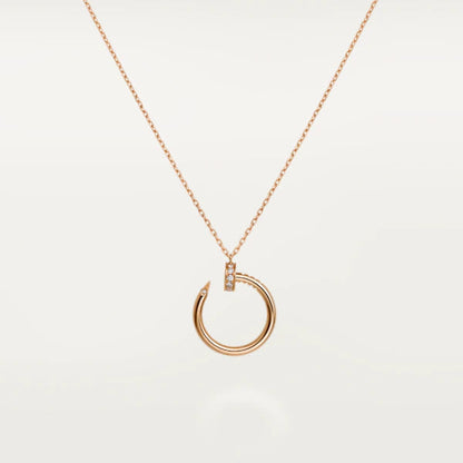 [Eternal Jewelry]JUSTE NECKLACE PINK GOLD