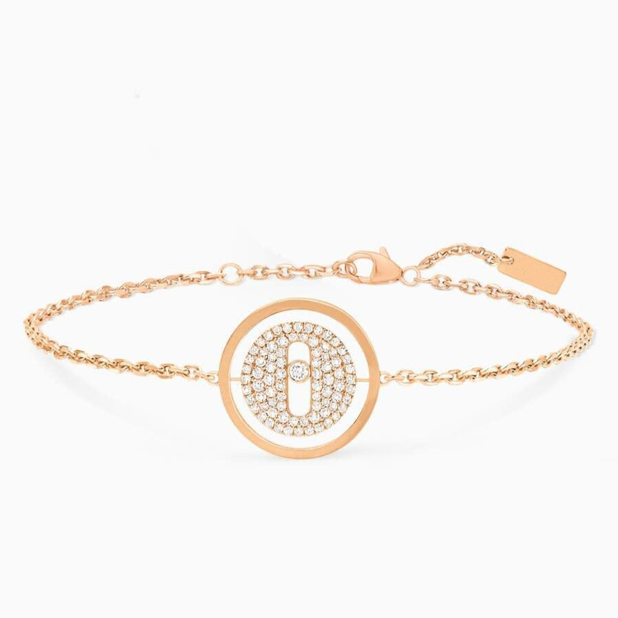 [Eternal jewelry]LUCKY MOVE DIAMOND PAVED BRACELET