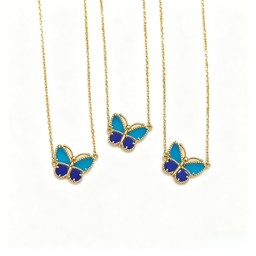 [Eternal jewelry] 2026 NEW LUCKY BUTTERFLY 1 MOTIFS NECKLACE