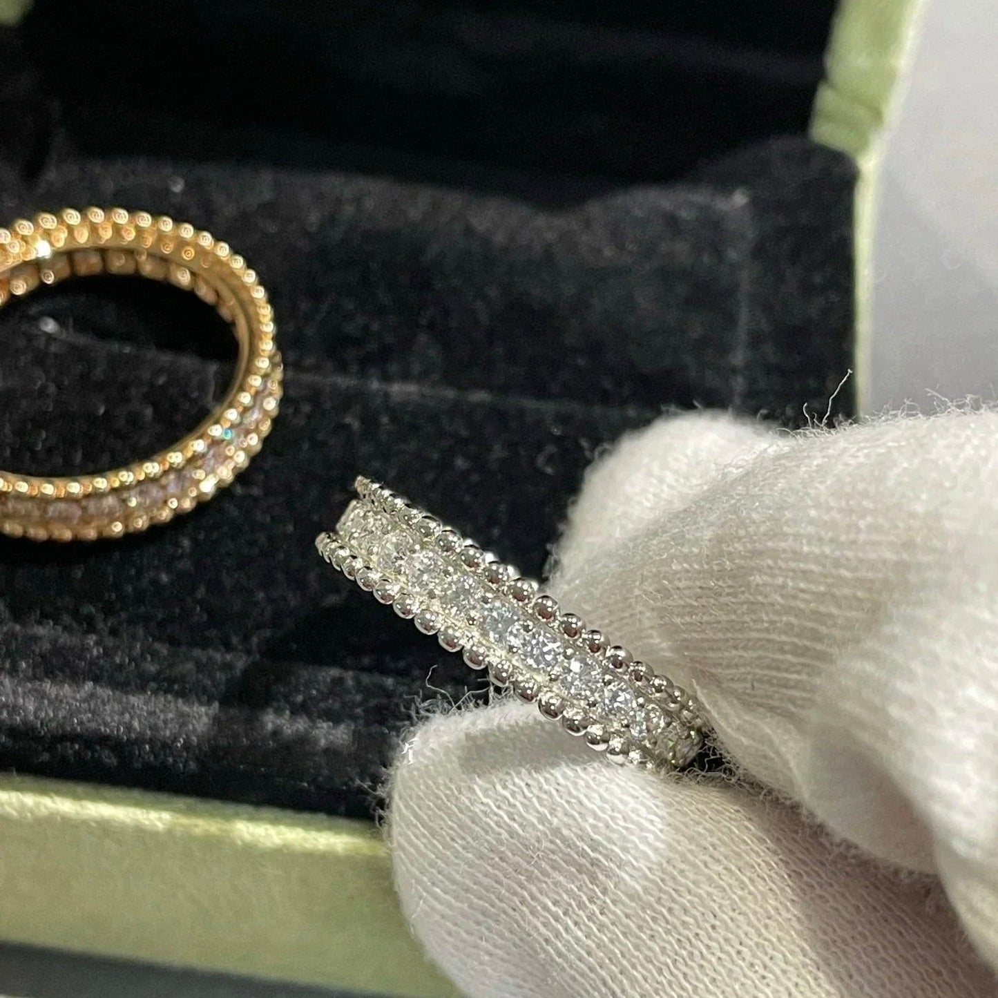 [Eternal Jewelry]PERLEE DIAMOND SILVER RING