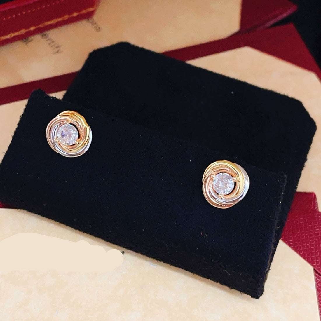 ¡®Eternal Jewelry¡¯Pave Stud Earrings