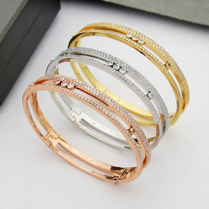 [Eternal jewelry]Move Romane pavé bangle