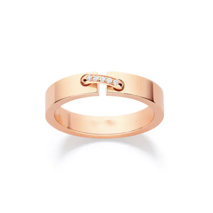 [Eternal Jewelry]ALLIANCE LIENS VIDENCE DIAMOND 4MM RING