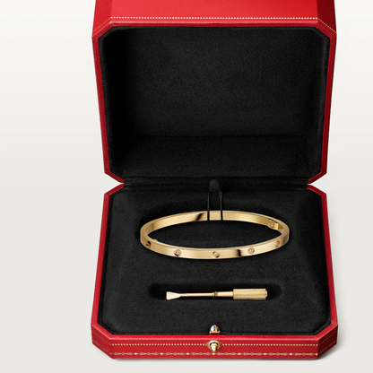 [Eternal Jewelry]LOVE BRACELET 3.65MM 10 DIAMONDS