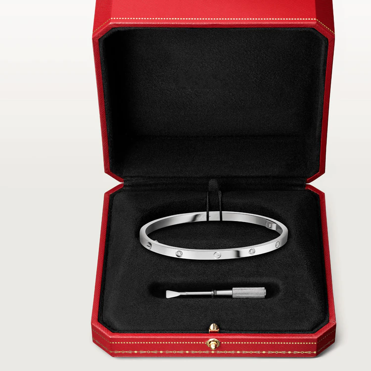 [Eternal Jewelry]LOVE BRACELET 3.65MM 6 DIAMONDS