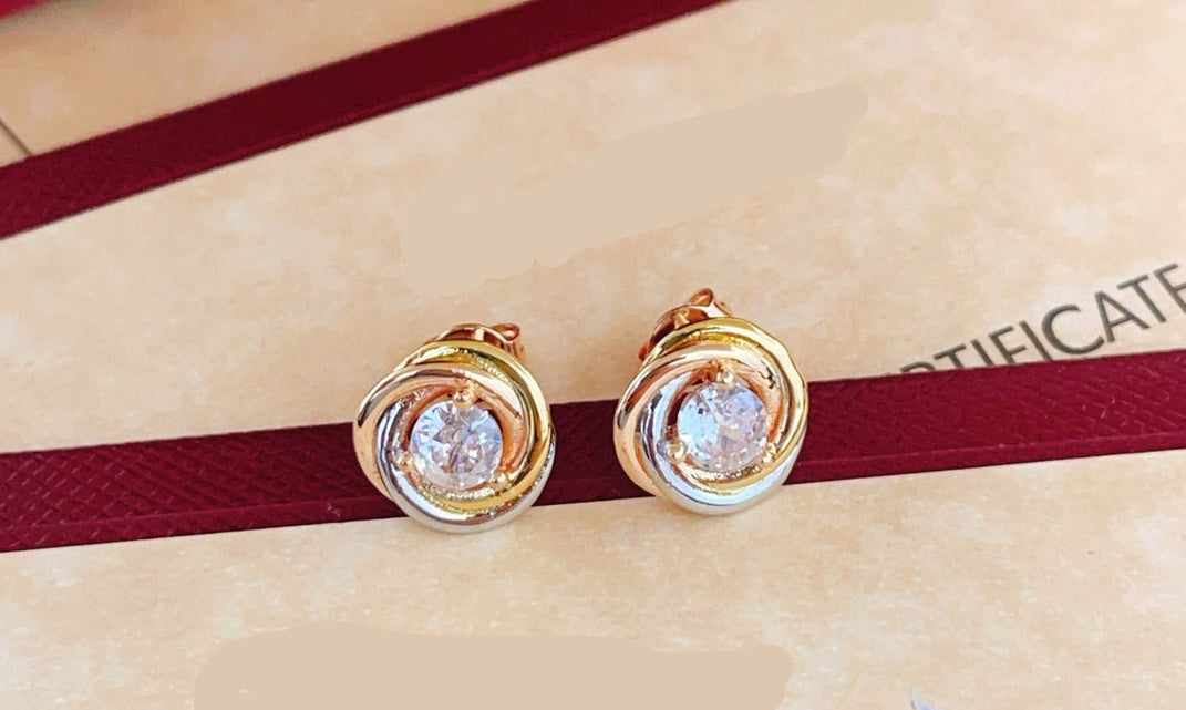 ¡®Eternal Jewelry¡¯Pave Stud Earrings