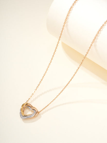 ¡®Eternal Jewelry¡¯Heart Ring Pendant Necklace