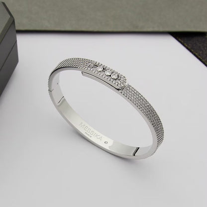 [Eternal jewelry]Move Noa Full Pavé Diamond Bangle Bracelet