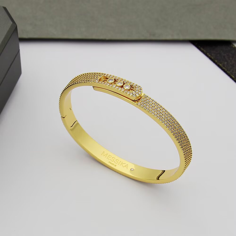 [Eternal jewelry]Move Noa Full Pavé Diamond Bangle Bracelet