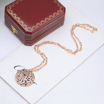 ¡®Eternal Jewelry¡¯Openwork Round Pendant Necklace