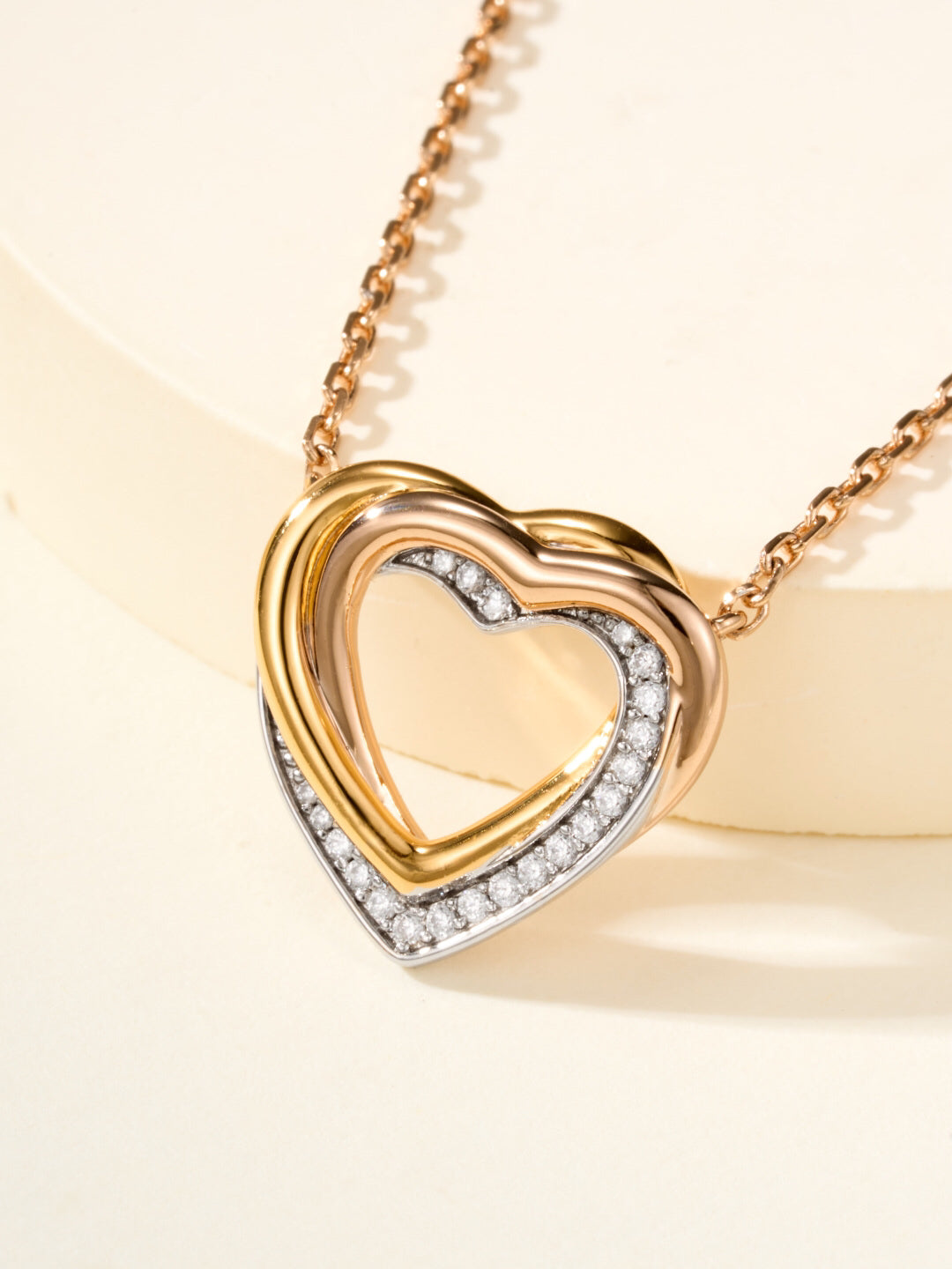 ¡®Eternal Jewelry¡¯Heart Ring Pendant Necklace