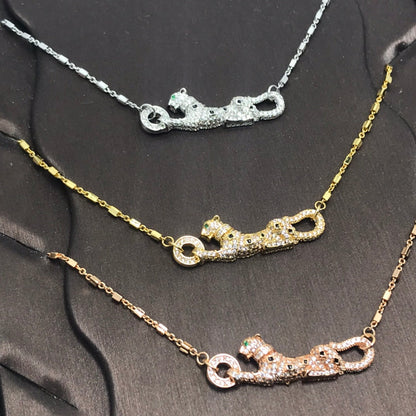 ¡®Eternal Jewelry¡¯Pave Panther Pendant Necklace