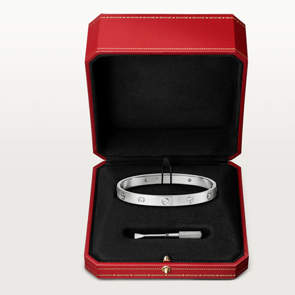 [Eternal Jewelry]LOVE BRACELET 6.1MM 4 DIAMONDS