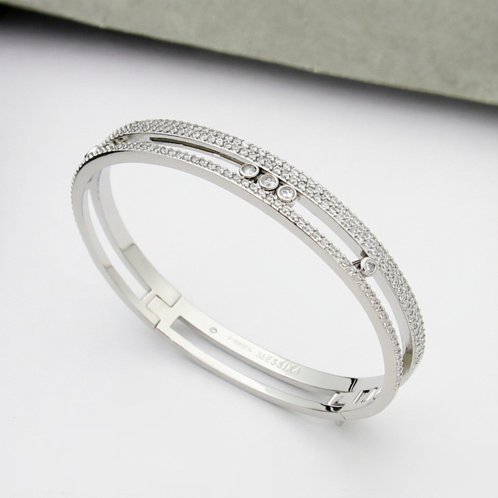 [Eternal jewelry]Move Romane pavé bangle
