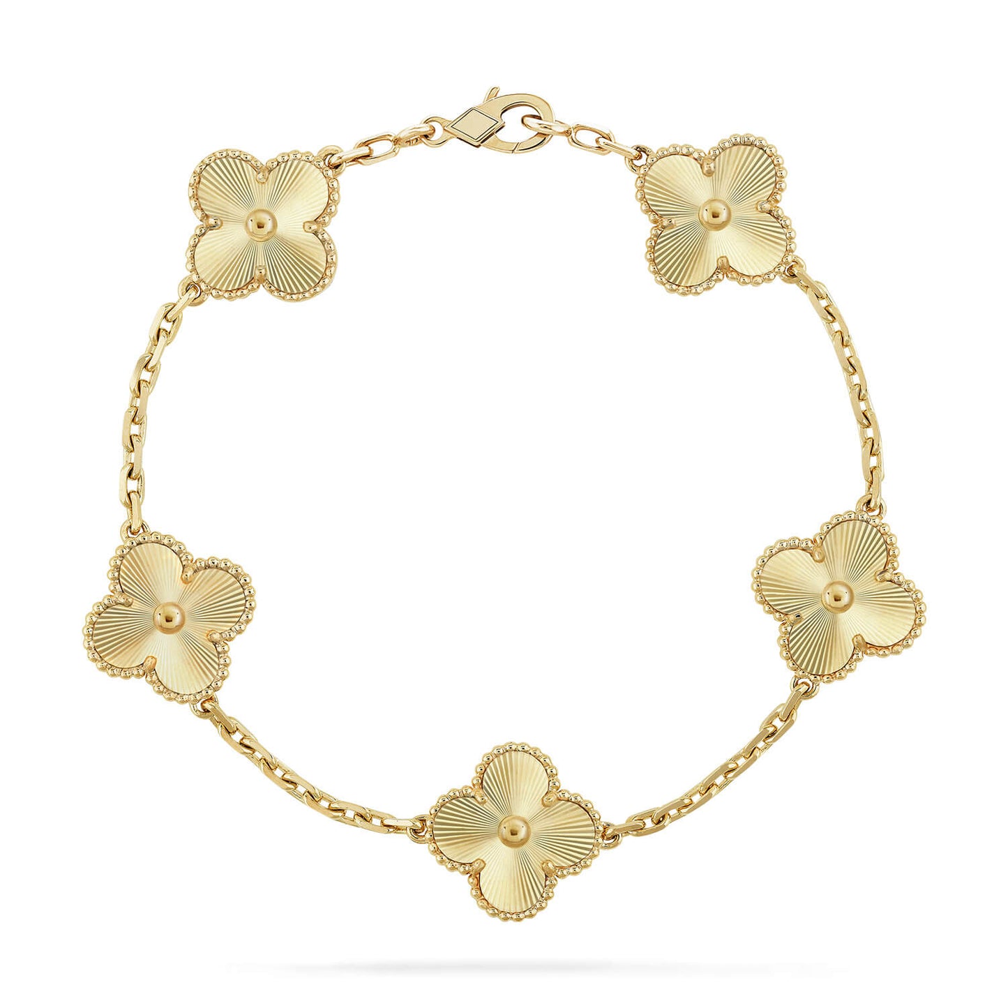 [Eternal Jewelry] CLOVER 5 MOTIF LASER BRACELET COLLECTION