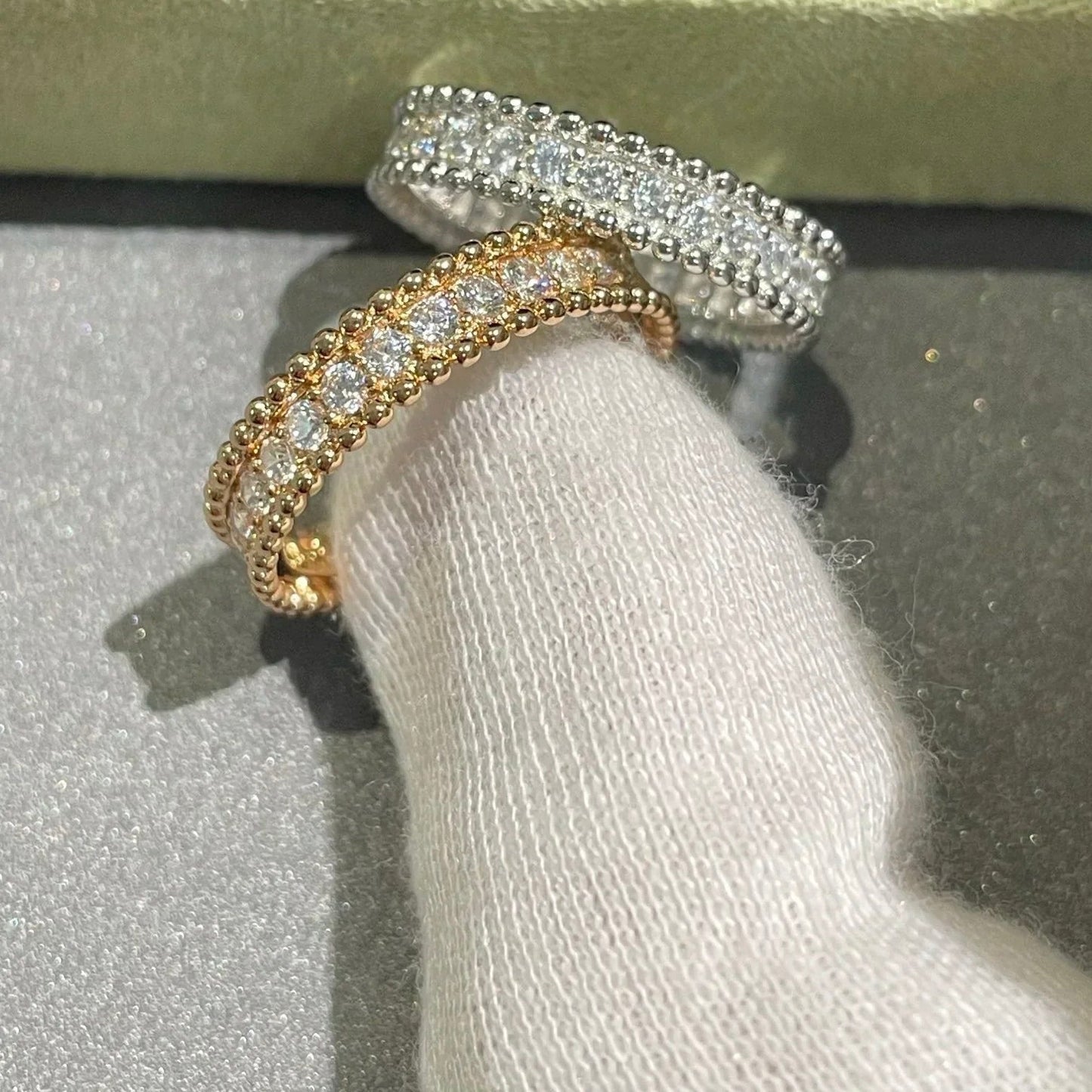 [Eternal Jewelry]PERLEE DIAMOND ROSE GOLD RING