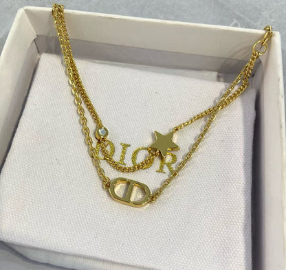 [Eternal jewelry]Double-Layer Star Bracelet