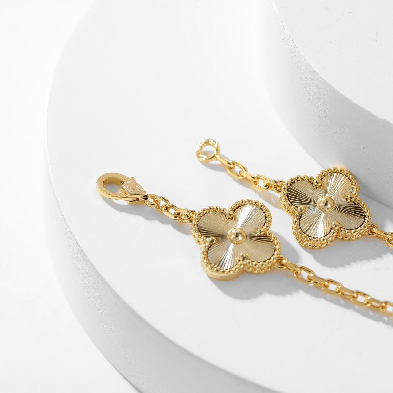 [Eternal Jewelry]CLOVER 10 MOTIFS LASER NECKLACE