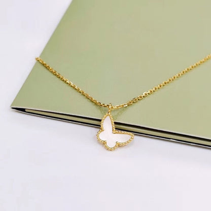 [Eternal Jewelry]Mini Trumpet Butterfly Necklace