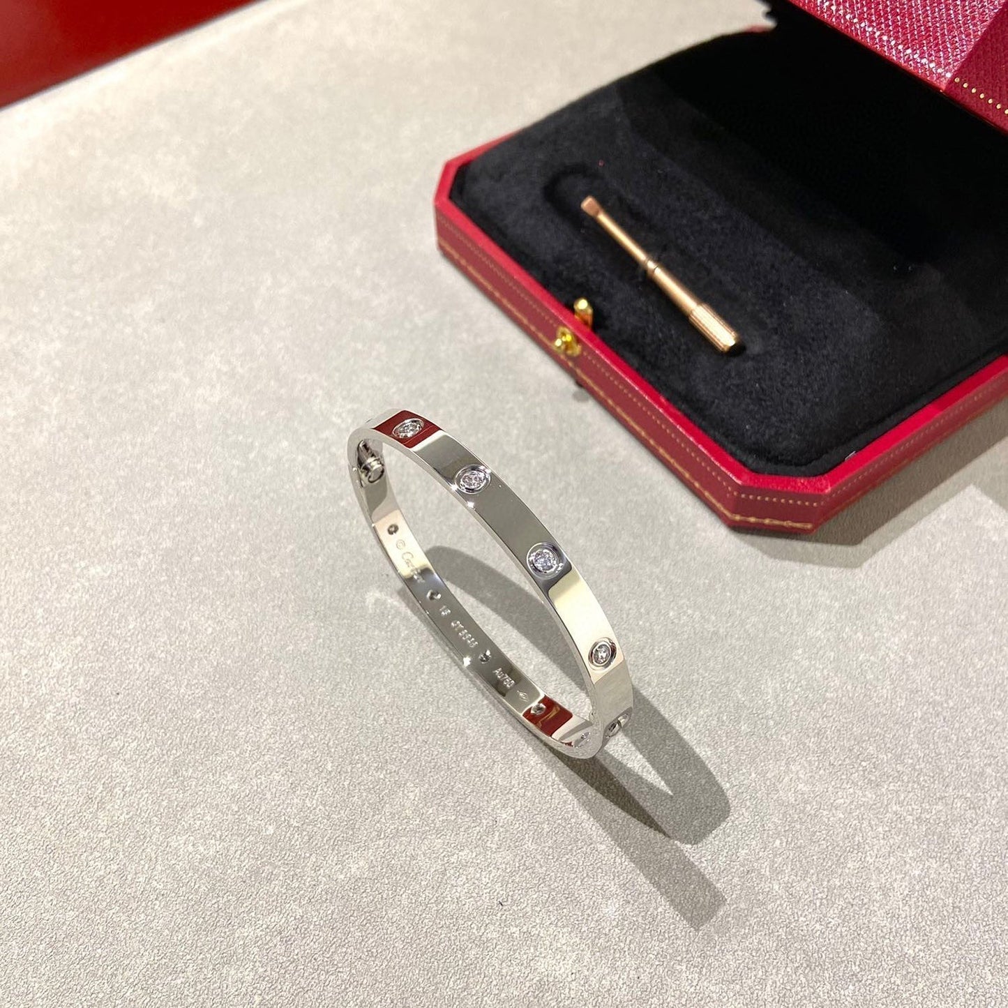 [Eternal Jewelry]LOVE BRACELET 6.1MM 10 DIAMONDS