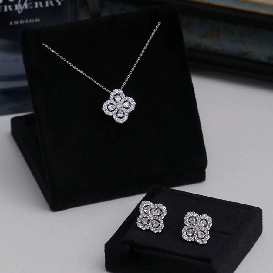 [Eternal Jewelry]LOOP NECKLACE FULL MOTIF DIAMOND COMBINATION